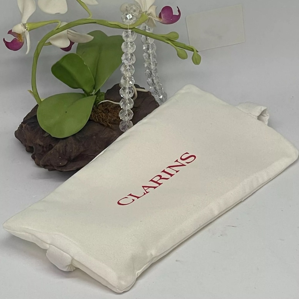 Clarins Hot & Cold Reusable Gel-Based Microbeads Spa Cushion Eye Mask NIP
